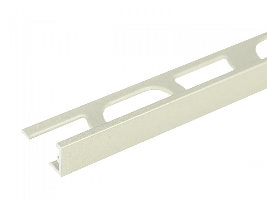 Lišta L 15mm hliník elox strieborný matný 270cm