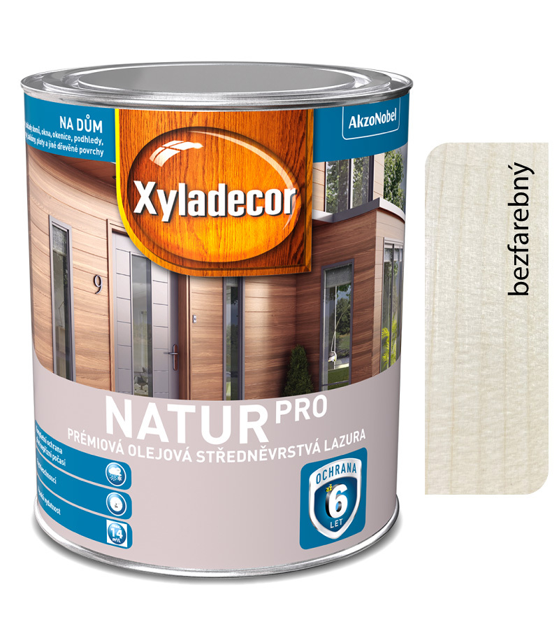 Xyladecor Natur Pro bezfarebný 2