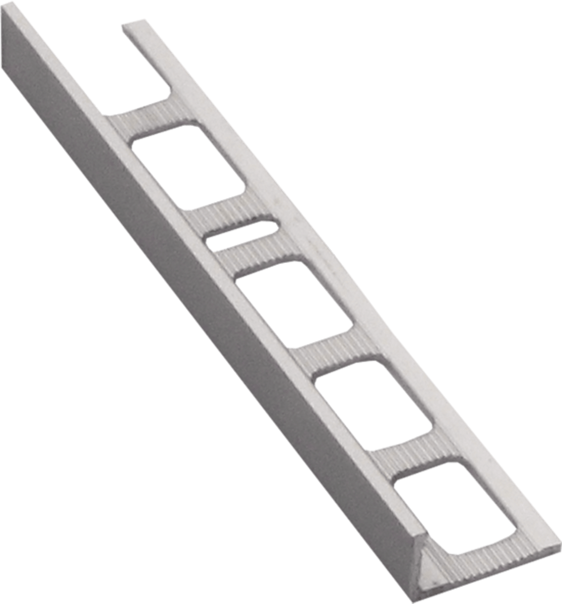 Lišta L 12.5mm AL elox strieborný matný 270cm