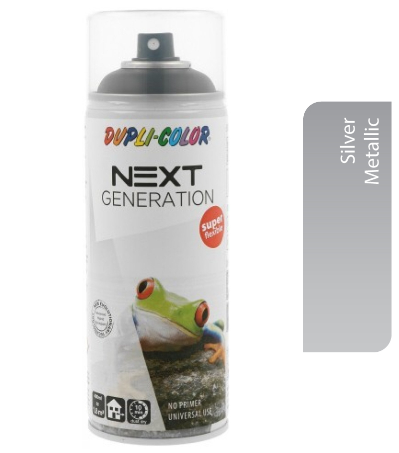 Dupli-Color Next Metallic - sivá metalíza 400ml