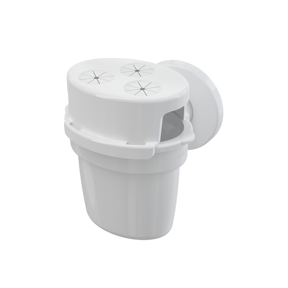 Nálevka s guličkou pre odkvapkávací kondenzát s držiakom AKS5