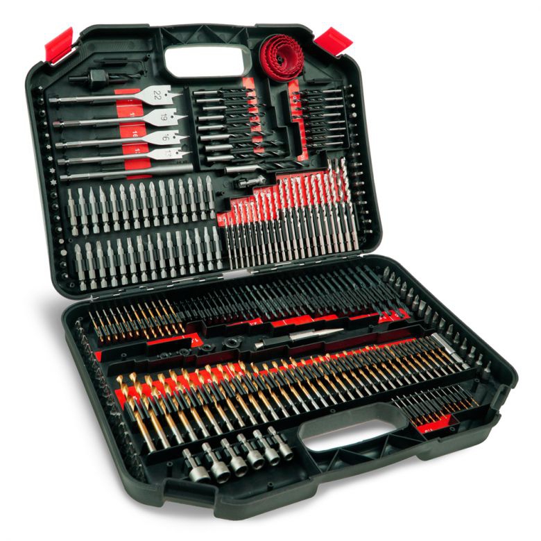 Súprava vrtákov a bitov