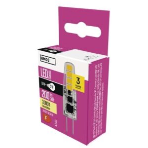 Žiarovka LED Classic JC A++ 2W 12V G4 teplá biela
