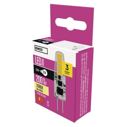 Žiarovka LED Classic JC A++ 2W 12V G4 teplá biela