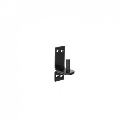 Domax C10/25c Držiak čapu čierny 25x86x3mm