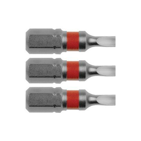 Extol Bit plochý 6x25mm S2 3ks