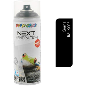 Dupli-Color Next RAL9005 čierna matná 400ml
