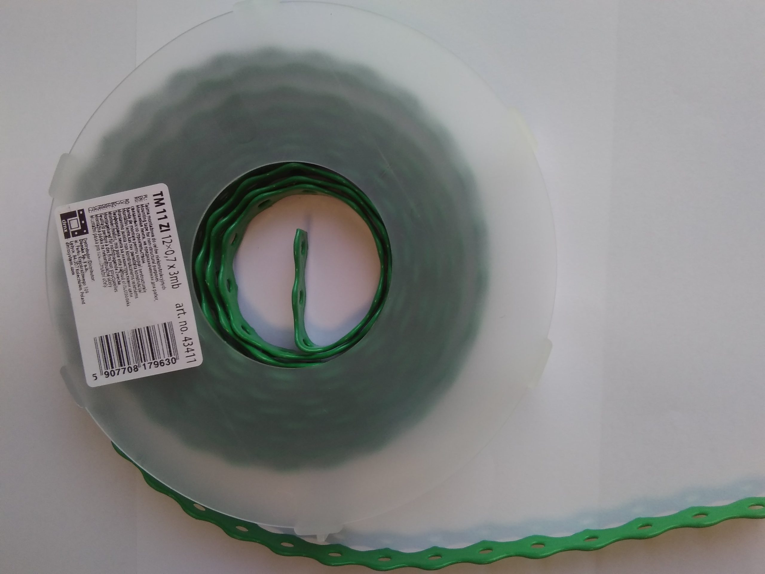 Páska montážna TM 11 12x0.7x3m zelená