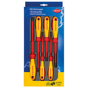 KNIPEX Sada skrutkovačov VDE 6-dielna 002012V01