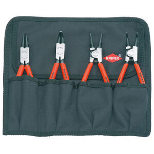 KNIPEX Sada klieští na poistné krúžky 4-dielna 001956