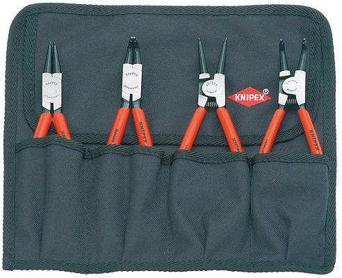 KNIPEX Sada klieští na poistné krúžky 4-dielna 001956
