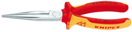 KNIPEX Kliešte polguľaté VDE 200mm 2616200