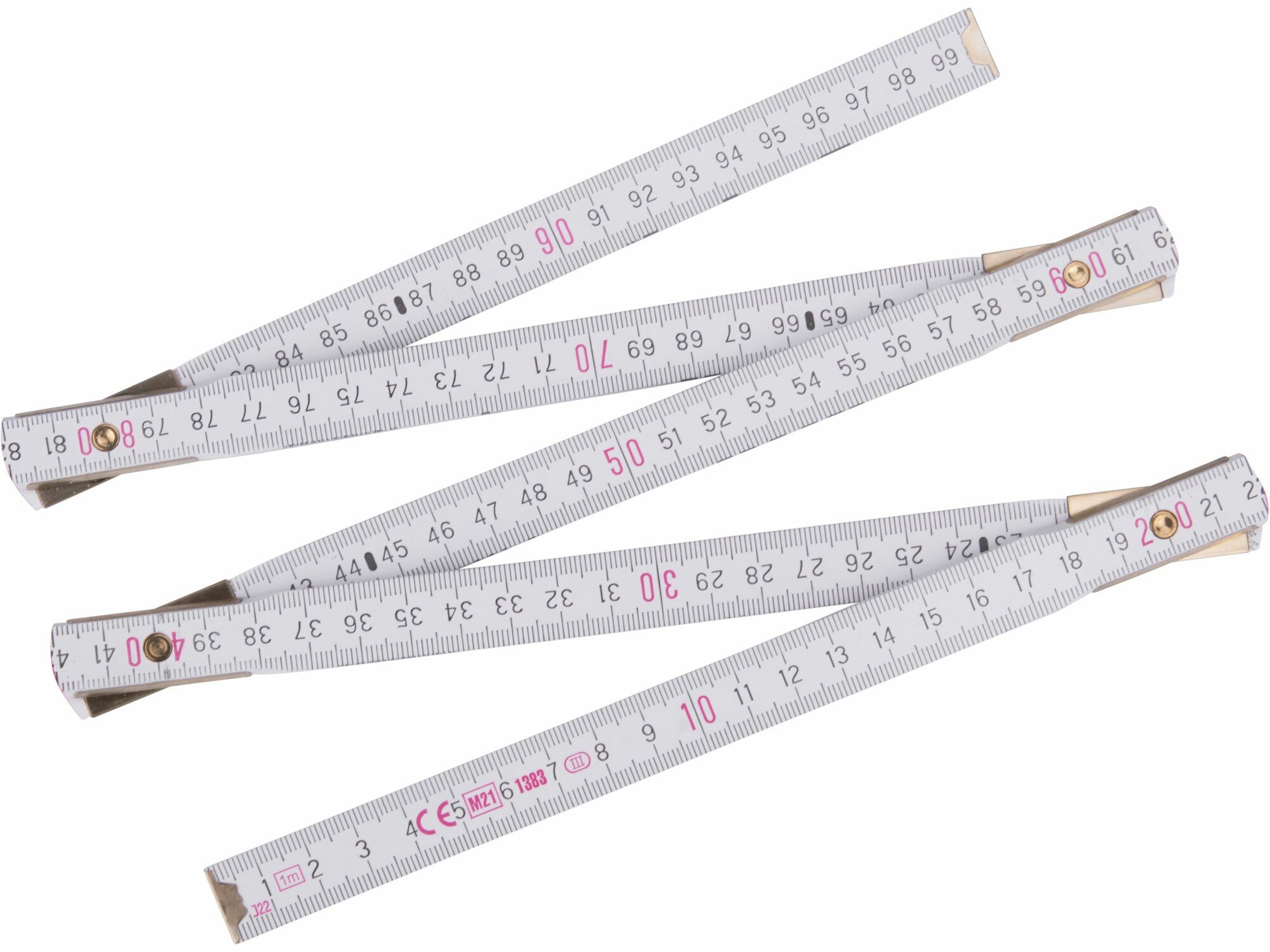 Meter skladací drevený 1m