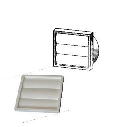 Mriežka vetracia KZ 100