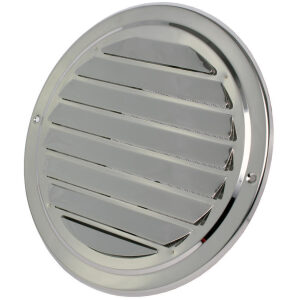 Mriežka okrúhla nerezová s prírubou 125