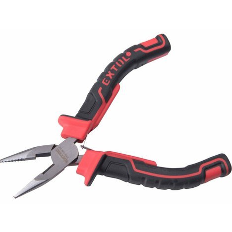 Extol Pologuľaté kliešte priame mini 125mm