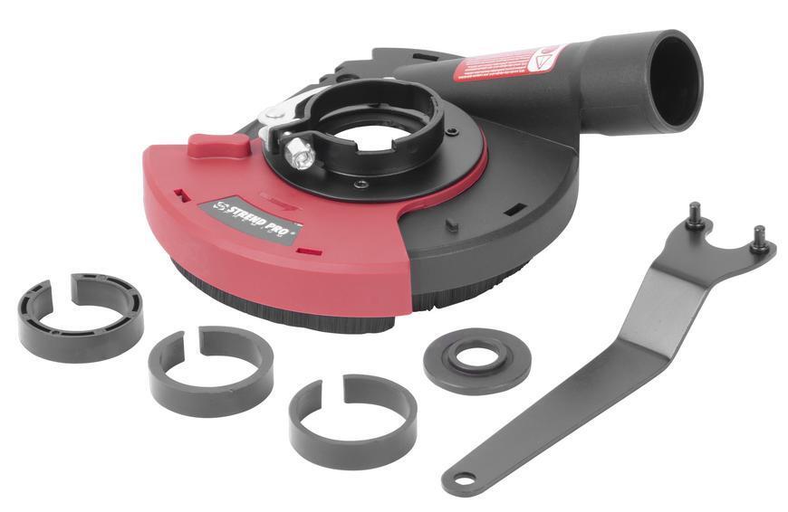 Kryt na uhlovú brúsku odsávací Strend Pro DP128