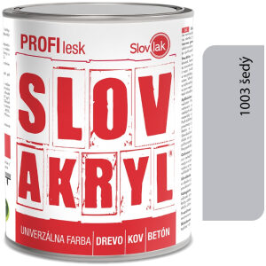 Slovakryl Profi Lesk šedý 1003/RAL 7035 0