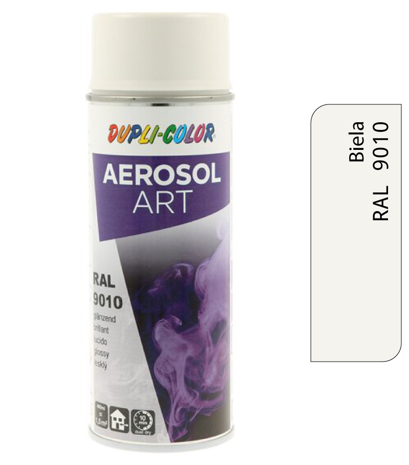 Spray Art Ral9010 Seidenmat 400ml