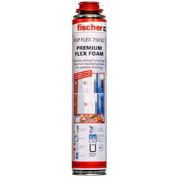 Fischer Montážna pena pružná PUP Flex B2 750ml