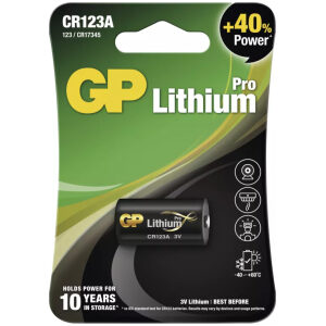 GP CR123A Lítiová batéria 1ks