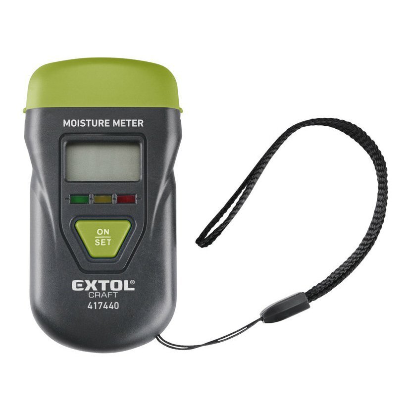 Extol Digitálny merač vlhkosti