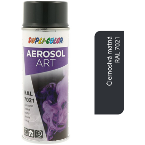Dupli-Color Aerosol Art RAL7021 mat 400ml - čiernosivá matná