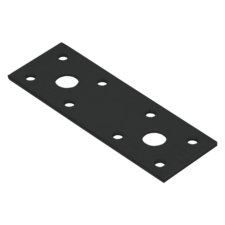 Domax Spojka plochá 100x35 čierna