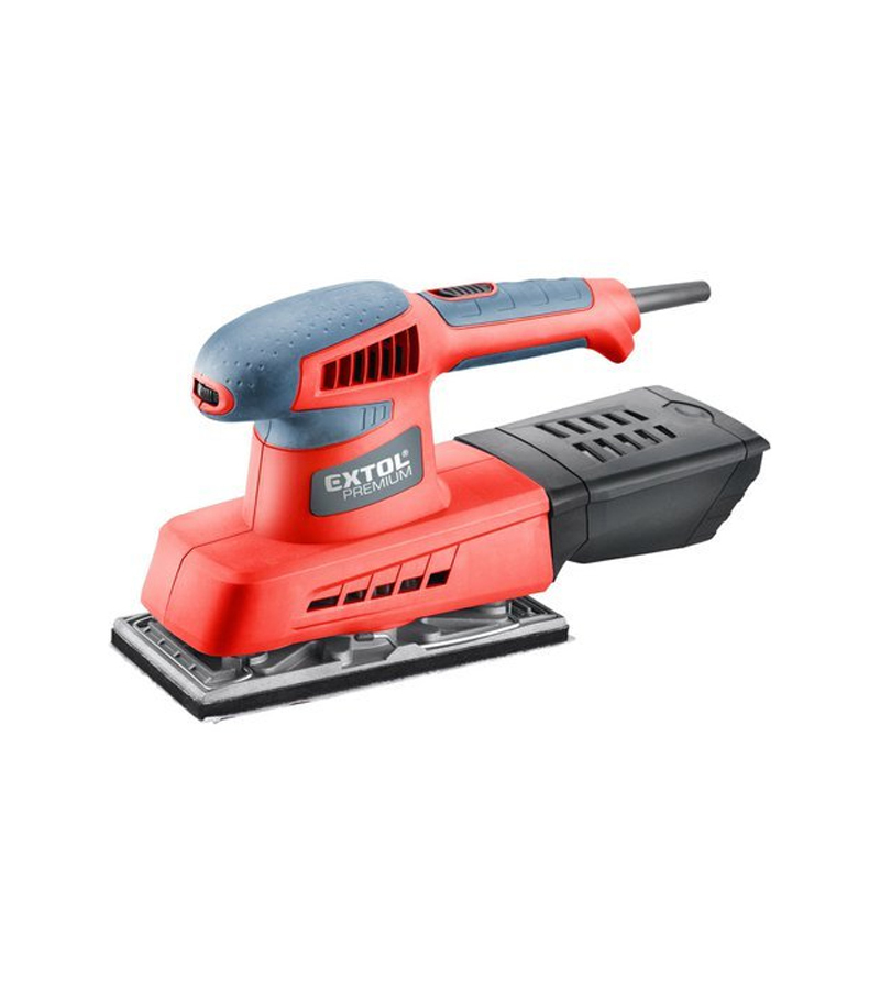 Brúska vibračná 200W 90x182mm suchý zips hliníková základňa