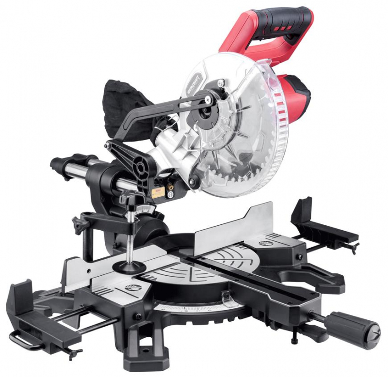 Worcraft Píla pokosová CMS-S20Li s posuvom a laserom