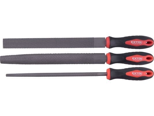 Rašpla plochá 250mm 3-dielna sada