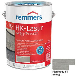 Remmers Hk-Lasur Grey Protect Platinová sivá tenkovr.lazúra 2.5l