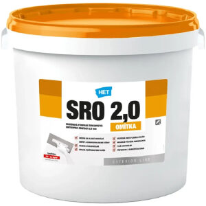 HET Omietka ECO SRO 2 25kg - silikónová ryhovaná tenkovrstvá omietka