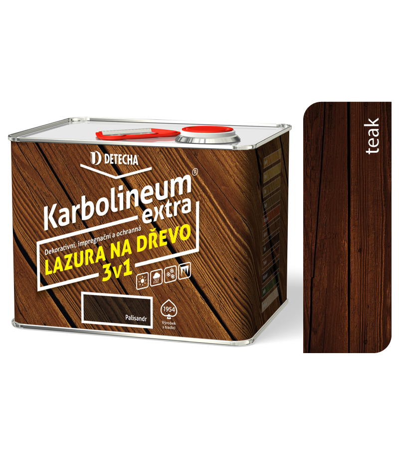 Karbolineum Extra Teak 3