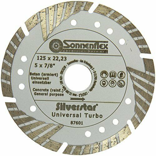 Kotuc diamantovy 125x2.8x8x22.23 SS Universal Turbo