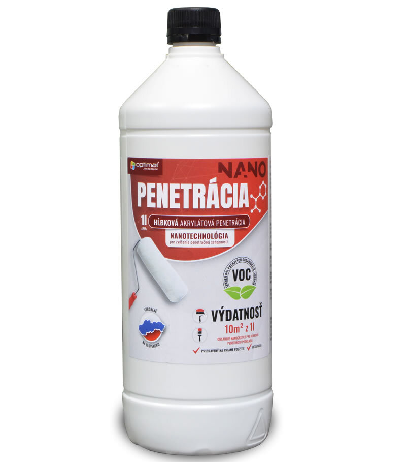 Optimal NANO penetrácia hĺbková pripravená na použitie 1l
