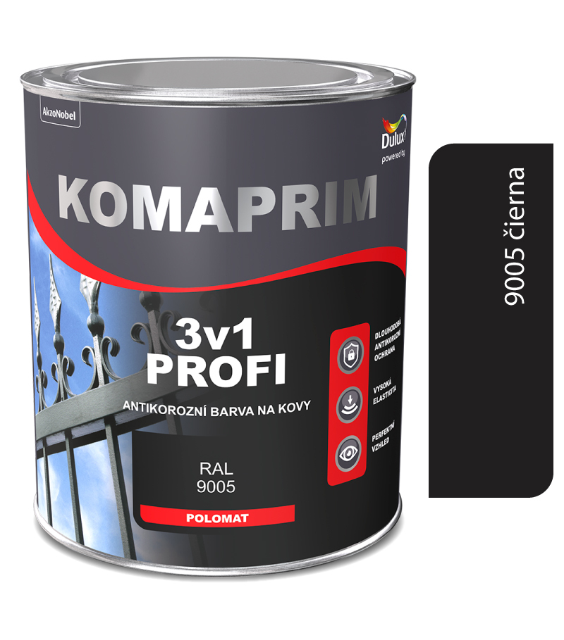 Komaprim 3v1 PROFI čierny 0