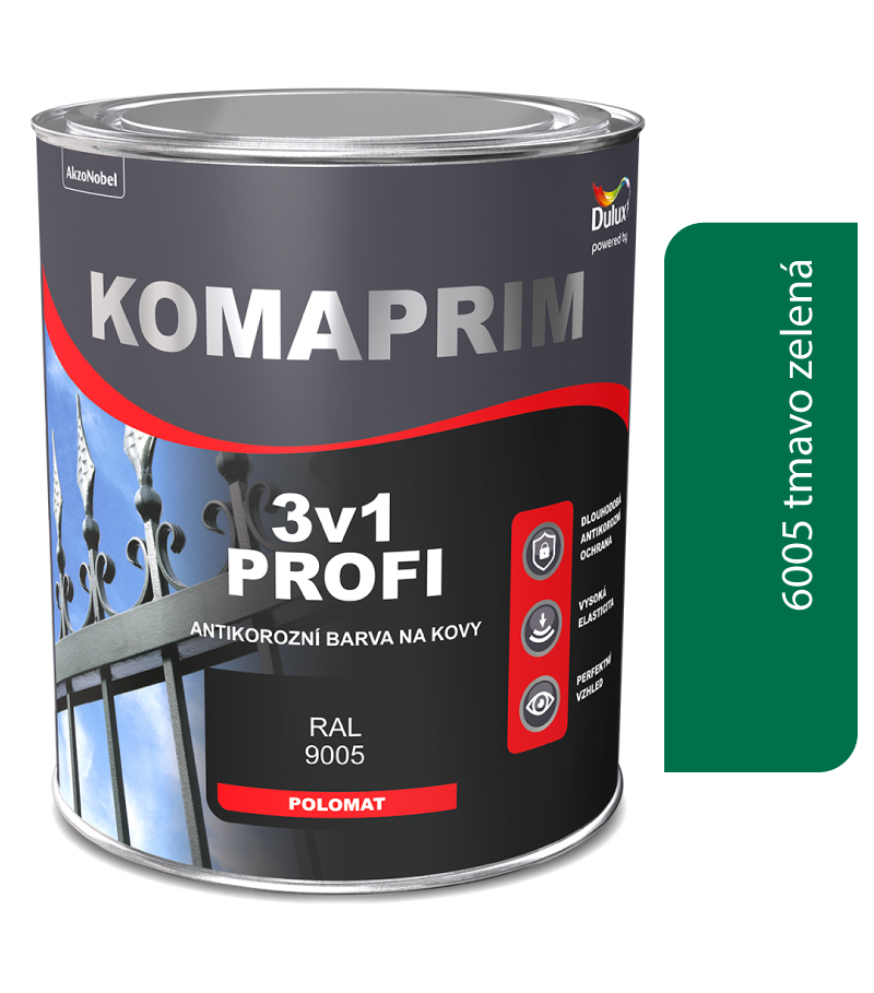 Komaprim 3v1 PROFI tmavo zelený 0 Komaprim 3v1 PROFI tmavo zelený 0