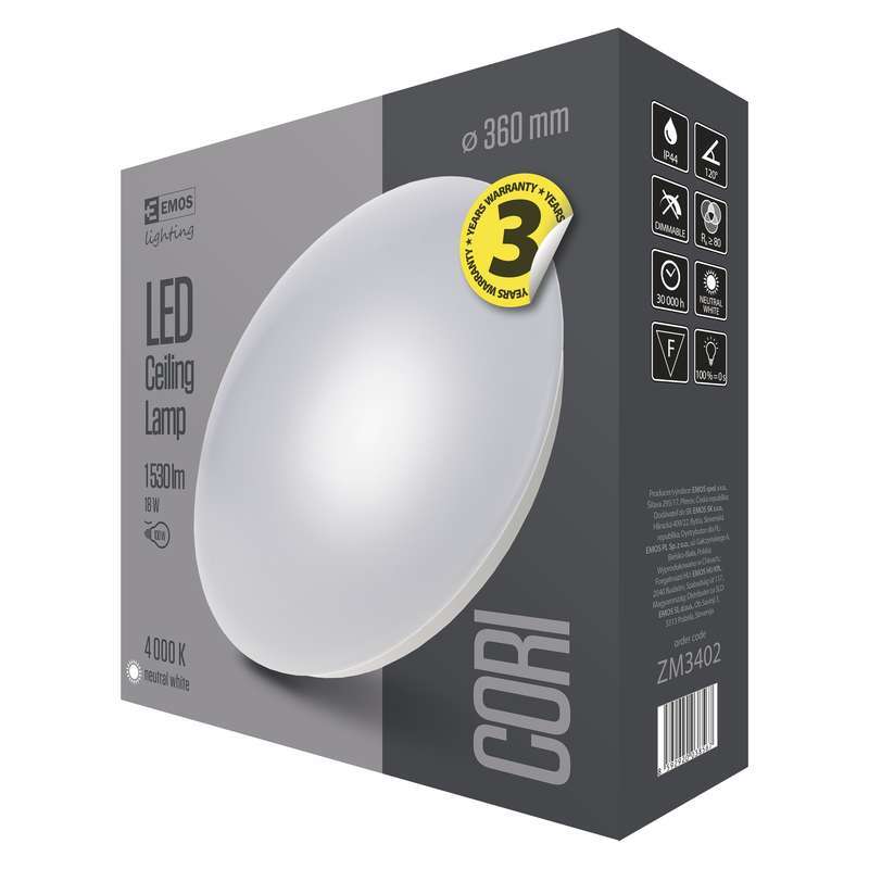 Emos LED Prisadené svietidlo Cori