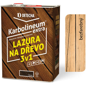 Karbolineum Extra Bezfarebný 8kg - lazúra 3v1