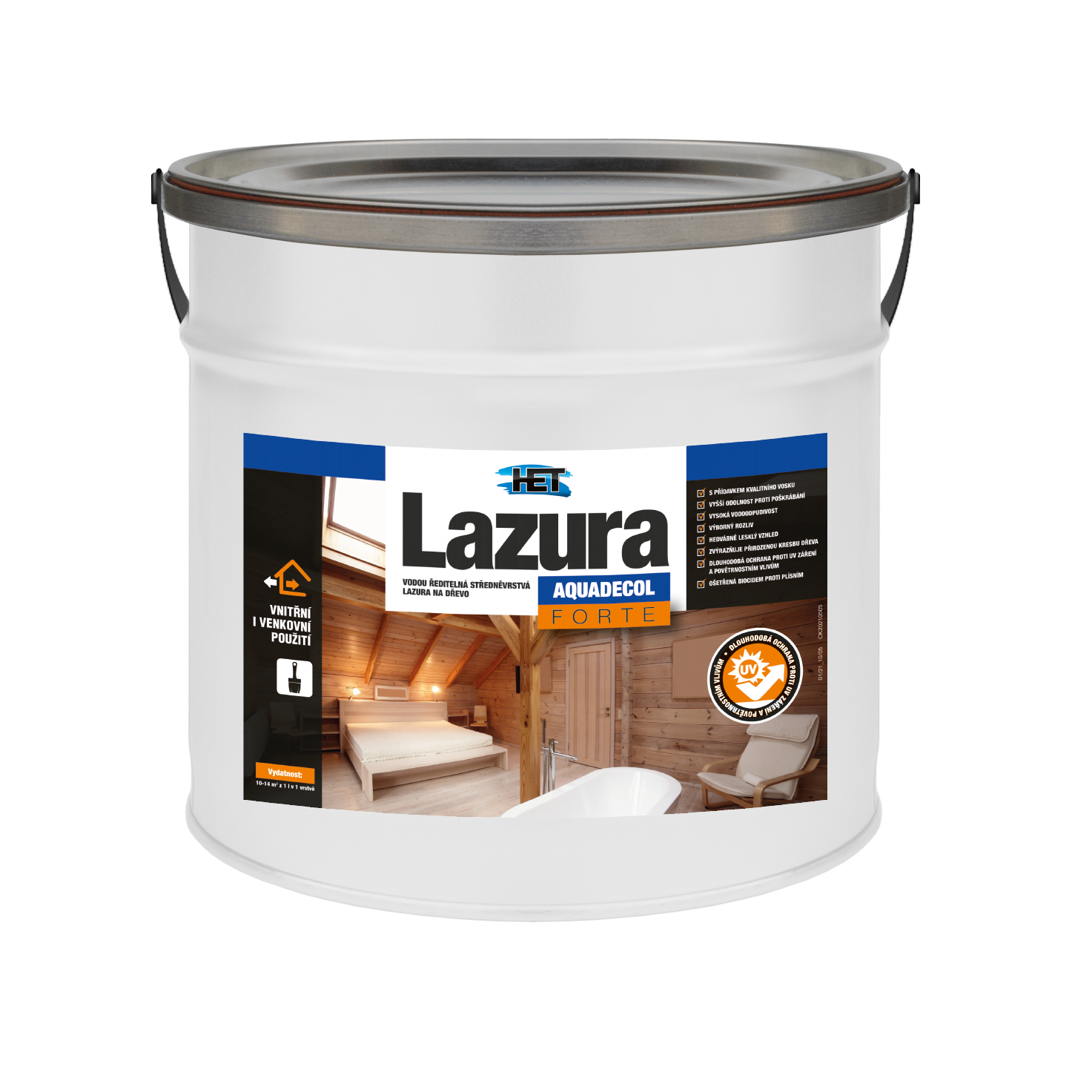 Aquadecol lazúra forte 2