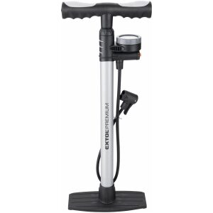 Extol Pumpa na bicykel veľká s tlakomerom a odpúšťacím ventilom