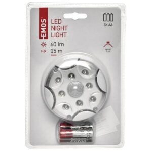 Emos Nočné svetlo s pohyblivým senzorom