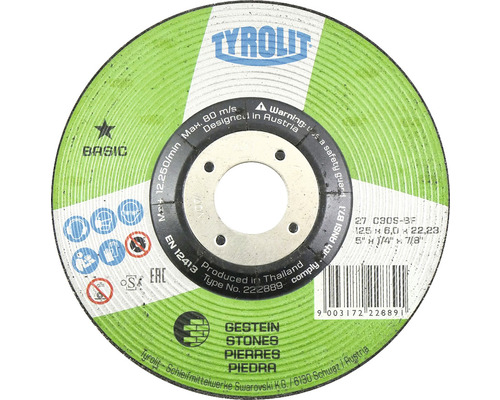 TYROLIT Brúsny kotúč do uhlovej brúsky