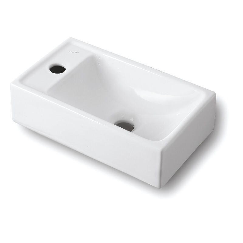 Umývadlo Lara keramické 40cm ľavé