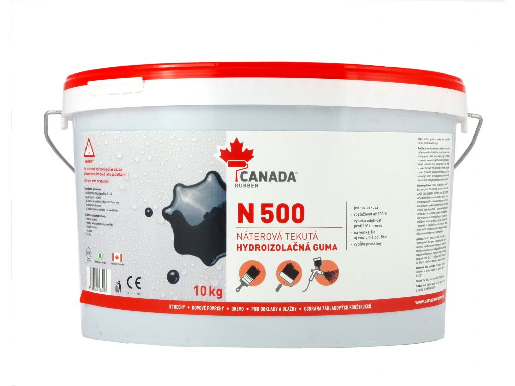 Canada Rubber N500 5kg - tekutá guma s UV ochranou