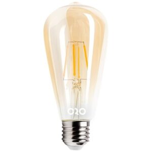 Žiarovka Oro E27 ST64 FL 4W Amber WW
