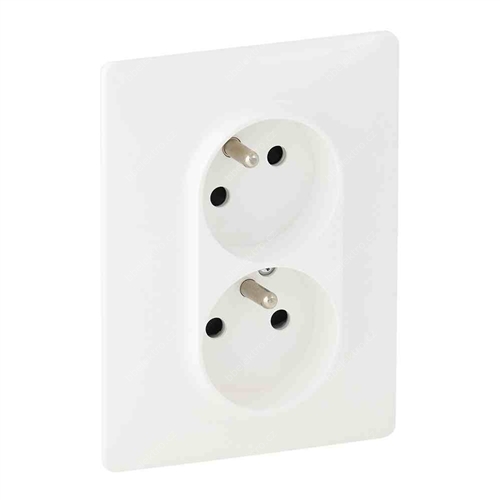 Zásuvka Legrand Valena Life 2-násobná LE753186 biela