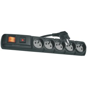 Ochrana prepäťová 5zásuviek 3m