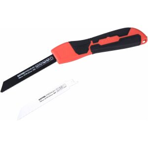 Rukoväť na pílové plátky so zásobníkom na 3 plátky